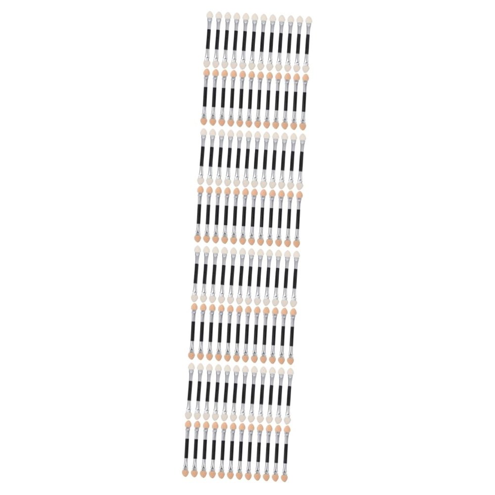 BELLIFFY 96pcs Double-ended Eyeshadow Applicators Versatile Makeup Tools for Effortless Application and Blending for All Eye Makeup Needs