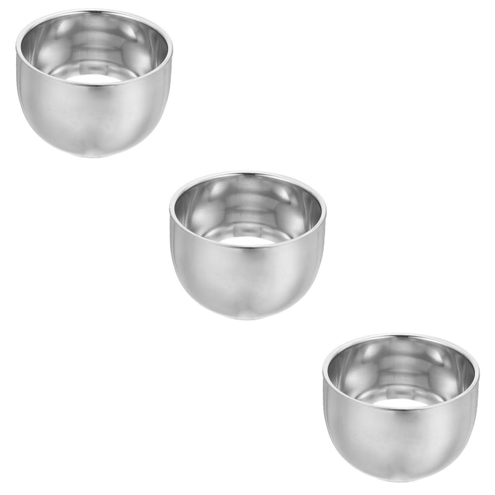 BELLIFFY 3pcs Shaving Bowl for Men and Convenient Shave Bowl for Rich Lathering Household Shaving Accessory Capacity Design for Effortless Use