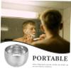 BELLIFFY 3pcs Shaving Bowl for Men and Convenient Shave Bowl for Rich Lathering Household Shaving Accessory Capacity Design for Effortless Use view 3