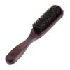 BELLIFFY 2pcs Wooden Beard Care Brush Shaving Brush for Men Vintage Design Lightweight Travel for Grooming and Maintaining Facial Hair Black view 1
