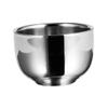 BELLIFFY 2pcs Stainless Steel Shaving Bowl for Men Foaming Shaving Container for Home Use Travel and Rustproof Design for Easy Grooming view 1