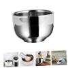 BELLIFFY 2pcs Stainless Steel Shaving Bowl for Men Foaming Shaving Container for Home Use Travel and Rustproof Design for Easy Grooming view 4