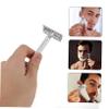 MUSISALY 3pcs Safety Shaving for Men Premium Reusable Design for Closest Shave Easy Replacement Irritation for Shaving view 3
