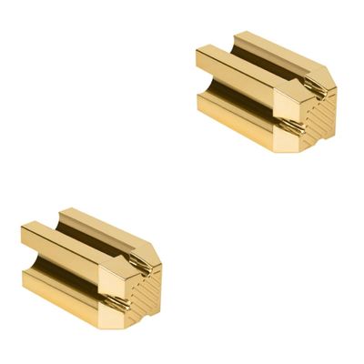 MUSISALY 2pcs Eyebrow Pencil Sharpener Tool Slot Design for Eyeliner Pencils Makeup Sharpener Convenient and Makeup Tools