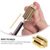 MUSISALY 2pcs Eyebrow Pencil Sharpener Tool Slot Design for Eyeliner Pencils Makeup Sharpener Convenient and Makeup Tools view 2