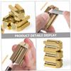 MUSISALY 2pcs Eyebrow Pencil Sharpener Tool Slot Design for Eyeliner Pencils Makeup Sharpener Convenient and Makeup Tools view 4