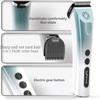 YUSIWOAL Hair Trimmer Professional Hair Clipper, Rechargeable Hair Clipper, Cordless Hair Clipper for Men, Barber Shop Trimmer Hair Care and Styling(Purple) view 3