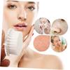 BELLIFFY 3pcs Soft-Bristle Multi-Function Face Cleaning Brush for Exfoliation Portable Facial Scrubber for Home Travel Use Lightweight Easy to Carry view 2