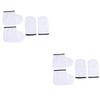 NULYLU 8pcs Spa Paraffin Wax Gloves and Booties for Hand and Feet Care Professional Heat Therapy to Absorption and Treatment Results view 1