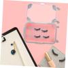NULYLU 3pcs Portable Eyelash Case Transparent Window Creative Luggage Design for Easy Organization Lightweight Eyelash Holder for Travel Packaging Box for Girls view 2