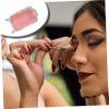 NULYLU 3pcs Portable Eyelash Case Transparent Window Creative Luggage Design for Easy Organization Lightweight Eyelash Holder for Travel Packaging Box for Girls view 3