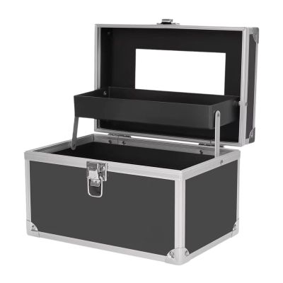 FashionCha Pedicure Kits Portable Organizer,Makeup Tools Storage Container,Travel Lightweight Makeup Train Case for Aesthetic Supplies, M