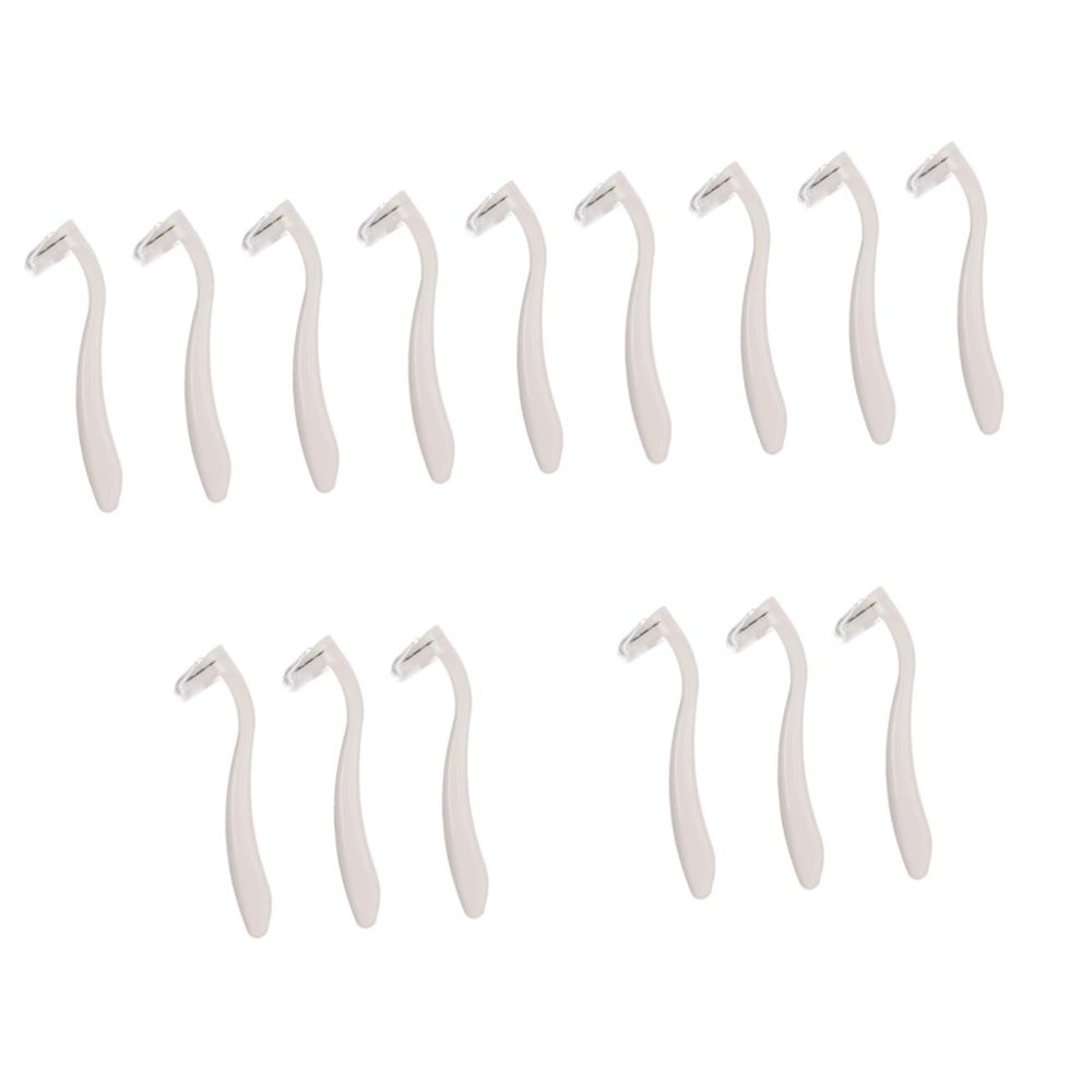 NULYLU 15pcs Hair Trimmer for Women Portable Underarm Leg Precision Shaving Tool for Body Hair Removal Lightweight Design for Travel
