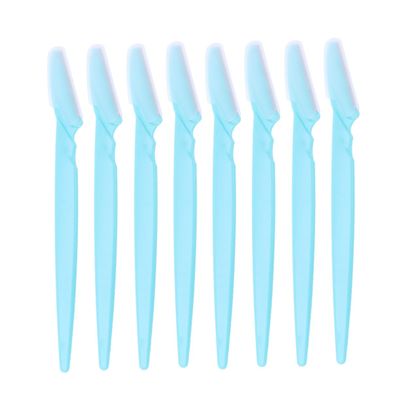 NULYLU 30pcs Facial Razors Stainless Steel Eyebrow Trimmers Portable Makeup Tool for Women Girls Ladies