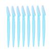 NULYLU 30pcs Facial Razors Stainless Steel Eyebrow Trimmers Portable Makeup Tool for Women Girls Ladies view 1