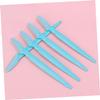 NULYLU 30pcs Facial Razors Stainless Steel Eyebrow Trimmers Portable Makeup Tool for Women Girls Ladies view 3