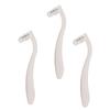 MUSISALY 3pcs Manual Body Hair Trimmer for Women Portable Depilator for Underarm Bikini and Leg Hair Removal Effortless Shaving Precision Cutting Edges Travel Accessory view 1