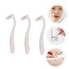 MUSISALY 3pcs Manual Body Hair Trimmer for Women Portable Depilator for Underarm Bikini and Leg Hair Removal Effortless Shaving Precision Cutting Edges Travel Accessory view 3