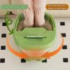 Collapsible Foot Bath Basin for Soaking Feet with a Lid,Foot Soak Tub with Massage Acupoint,Multifunction Laundry Basket with Handle, Home Spa Treatment. view 3