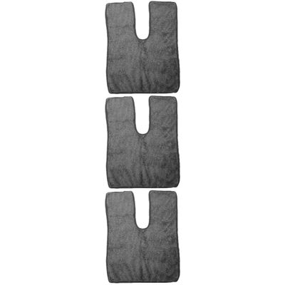 NULYLU 3pcs Fleece Hair Drying Towel Ultra Absorbent Quick Drying Wrap for Salon Spa Use Lightweight Comfortable Microfiber Towel for Facials Bathing and Makeup