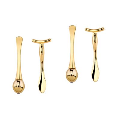 BELLIFFY 2sets Face Massager Tool Eye Massager Stick Makeup Spoon Massage Bar Beauty Scoop Face Mask Spoon for Smooth Skin