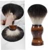 BELLIFFY 2pcs Portable Nylon Shaving Brush for Men Skin-friendly Beard Cleaning Tool Smooth Handle for Travel and Grooming Bearded view 2