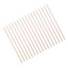 CANIGHT 200pcs Wooden Nail Art Sticks Double-end Manicure Tools for Dead Skin Cuticle Cleaning for Home Salon Use Lightweight Easy to Carry view 1
