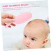 ADOCARN Silicone Baby Bath Brush 1 Piece Soft Exfoliating Scrubber for Infants Gentle Massage Tool for Baby Shower Waterproof and Easy to Clean view 2