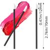 200PCS Disposable Lip Applicators,Lipstick Applicator Wands Cosmetics lip brush Lip Gloss Applicators Esthetician Essentials,Lip Brush for Lipstick Beauty and Makeup Tool Set(black) view 4