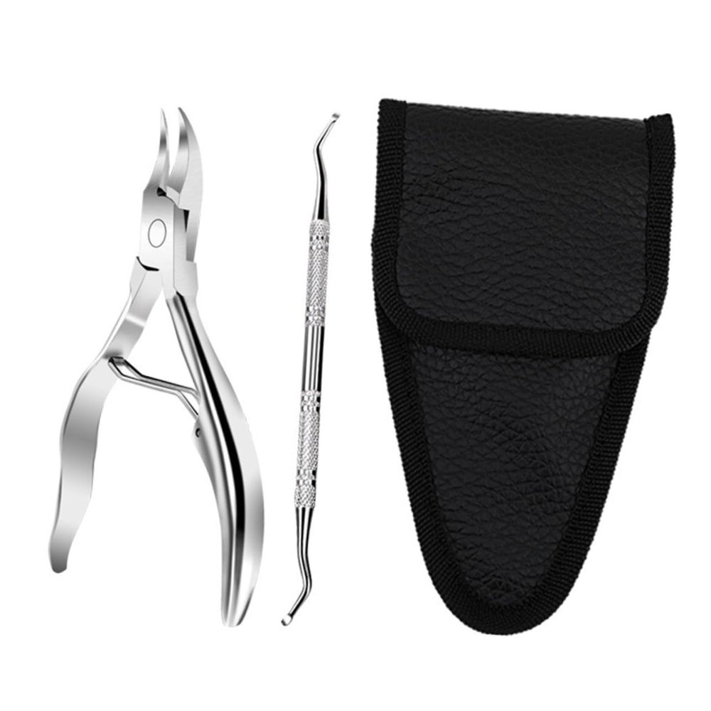 Stainless Steel Nail Pliers Trimmer with Cover for Manicure