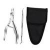 Stainless Steel Nail Pliers Trimmer with Cover for Manicure view 1