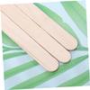 CANIGHT 150pcs Wooden Hair Removal Spatulas Body Waxing Sticks for Hair Removal Applicators for Depilatory Waxes view 2