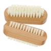NULYLU 2pcs Dual-sided Fingernail Brush Nail Scrub Brushes for Cleaning under Nails Design for Men Women for Home Salon Use view 1