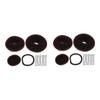 SKISUNO 2pcs Hot Hair Bun Ring Styler Maker Hairpin Clip Hair Band Easy Bun Making Use view 1