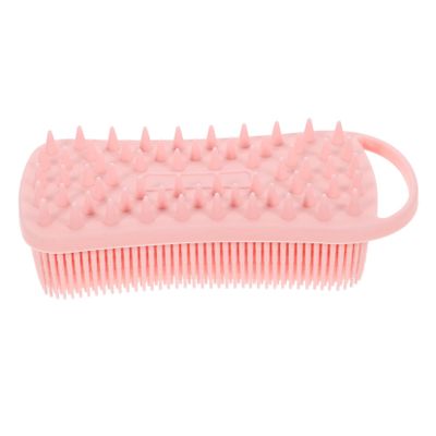 ADOCARN Silicone Body Scrubber for Gentle Exfoliation and Scalp Massage for Adults Lightweight Bath Brush for Home and Travel Use Easy to Hold Design