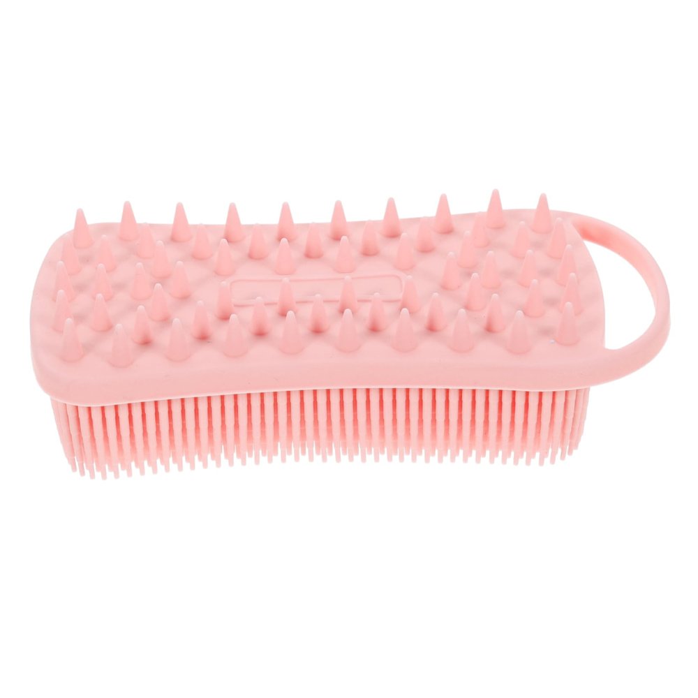 ADOCARN Silicone Body Scrubber for Gentle Exfoliation and Scalp Massage for Adults Lightweight Bath Brush for Home and Travel Use Easy to Hold Design