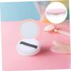 ADOCARN 2pcs Portable Loose Powder Case with Puff Makeup Powder Box for Easy Storage and Travel Lightweight Design for Daily Cosmetic Needs for Makeup Bags view 3