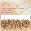 Silke 6packs 14 inch Curly Crochet Hair Water Wave Gogo Curl Ocean Wave Crochet Braids Omber Hair Extensions For Women (T27/613, 14) view 4