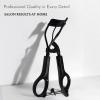 Beauty Power Eyelash Curler - Precision Lash Lift in Seconds with 5 Replacement Pads, Eyebrow Brush & Satin Travel Bag - Gentle & Safe, German Stainless Steel for Perfect Extra Curls - Gift (Black) view 3