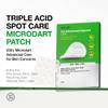 Anua Triple Acid Spot Care Microdart Patch, Deep, Early Stage Spot, 200+ Microdarts with AHA + BHA + PHA, Centella, Hydrocolloid Patch for Overnight, Non-Comedogenic, Korean Skin Care (12ea) view 2