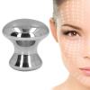 Mushroom Face Massager Stainless Steel Gua Sha Tool Skin Care Relaxation Portable Beauty Roller Mushroom Shaped Massage Stones Mushroom Hot Massage Stones Set Warm Rocks Kit for Facial SPA view 3