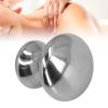 Mushroom Face Massager Stainless Steel Gua Sha Tool Skin Care Relaxation Portable Beauty Roller Mushroom Shaped Massage Stones Mushroom Hot Massage Stones Set Warm Rocks Kit for Facial SPA view 4