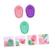 BELLIFFY 3pcs Makeup Brush Cleaning Mats Silicone Cleaning Pad Makeup Tool Cleaner for Brush Rinsing view 4
