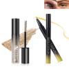 Glitter Gold Mascara and Eyeliner Set, Metallic Shimmer Mascara Volume and Length, Waterproof Long Lasting Liquid Eyeliner Pencil, Mascaras for Eyelash & Eye Liner Duo for Women Christmas Makeup Gift view 1