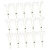 Ipetboom 25pcs Disposable Body Piercing Clamps Plastic Forceps Diagonal Pliers for Professional Use Smooth Action for Ears Lips Navel Nose and More view 1