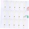 Ipetboom 25pcs Disposable Body Piercing Clamps Plastic Forceps Diagonal Pliers for Professional Use Smooth Action for Ears Lips Navel Nose and More view 2