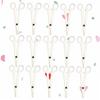 Ipetboom 25pcs Disposable Body Piercing Clamps Plastic Forceps Diagonal Pliers for Professional Use Smooth Action for Ears Lips Navel Nose and More view 4