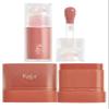 kaja Lip Bundle - Juicy Glass Lip Plumping Oil 07 Fig Smoothie + Dewy Bar 05 Cranberry Cooler view 1
