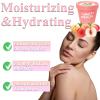 Body Scrub Body Exfoliator Skin Care Organic Moisturizer Hydrating Nourishing Smooth Exfoliating Scrub Peach Body Hand Foot Scrub Beauty 9.88Ounce Dry Skin Elitzia ETPHO1 view 4