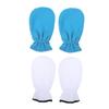 ASAKKURA 2pairs Portable Paraffin Wax Gloves Reusable Exfoliating Mitts for Hand and Foot Care Moisturizing Treatment for and Beauty Salons view 1